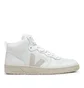 Veja V-15 Leather (Weiß / Beige)
