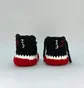 Baby Sneakers AJ11 Bred (Schwarz / Rot)