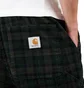 Carhartt WIP Flint Pant Cotton Breck Check Print (Grün)