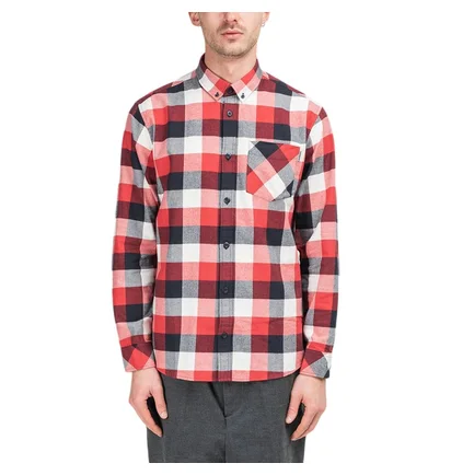 Carhartt WIP Keagan Shirt (Rot / Schwarz / Weiß)
