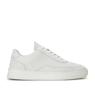 Filling Pieces Low Mondo Plain Nardo Nubuck (Weiß)