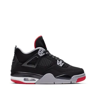 Air Jordan 4 Retro (GS) 'Black Cement' (Schwarz / Rot)