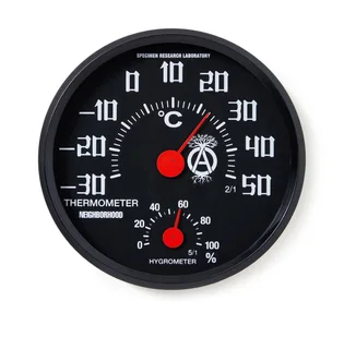 Neighborhood SRL / A-Thermohygrometer (Schwarz)