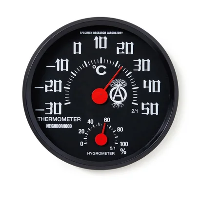 Neighborhood SRL / A-Thermohygrometer (Schwarz)