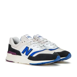 New Balance CM997 HXV (Weiss / Schwarz / Blau)