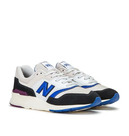 New Balance CM997 HXV (Weiss / Schwarz / Blau)