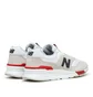 New Balance CM997HVW (Weiß / Rot)