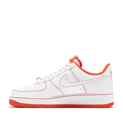 Nike Air Force 1 '07 LV8 'Rucker Park' (Weiß / Orange)