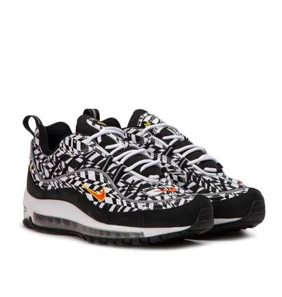 Nike Air Max 98 (Weiß / Orange)