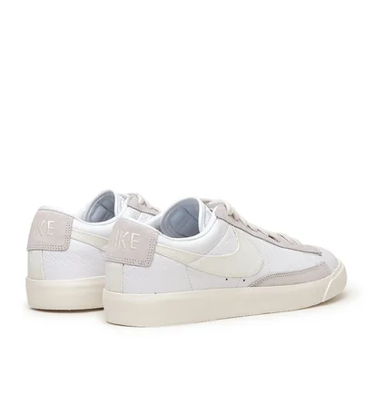 Nike Blazer Low Leather (Weiß / Grau)