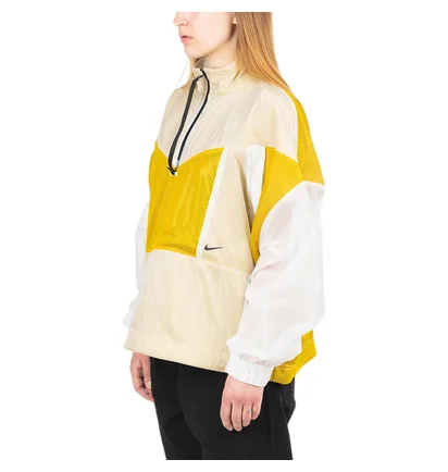 Nike WMNS Tech Pack Mesh Jacket (Weiß / Senfgelb)