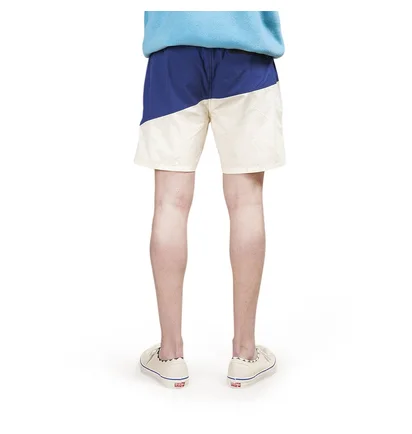 Aimé Leon Dore Color Blocked Hiking Shorts (Blau / Beige)