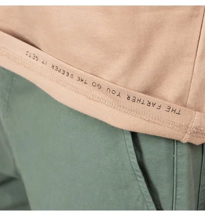 Norse Projects x Geoff McFetridge Niels Circle Logo T-Shirt (Khaki)