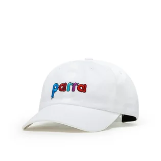 Parra Birdface Font 6-Panel Hat (Weiß)