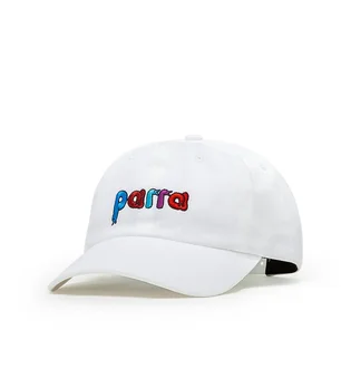 Parra Birdface Font 6-Panel Hat (Weiß)