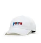 Parra Birdface Font 6-Panel Hat (Weiß)