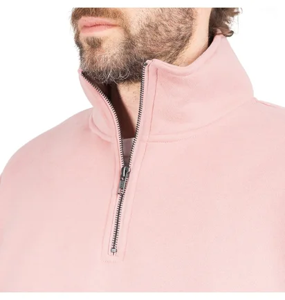 Pleasures Decline Quarter Zip Pullover (Rosa)