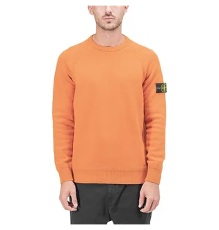 Stone Island Knitted Pullover (Orange)