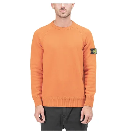 Stone Island Knitted Pullover (Orange)