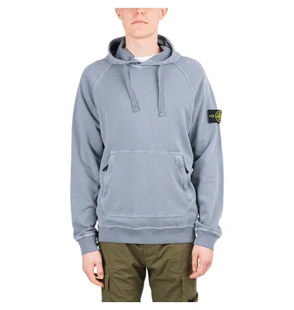 Stone Island T.Co Old Hoodie (Blau)