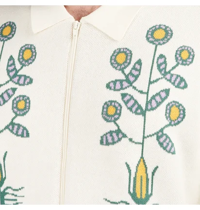Obey Totem Cardigan (Beige)