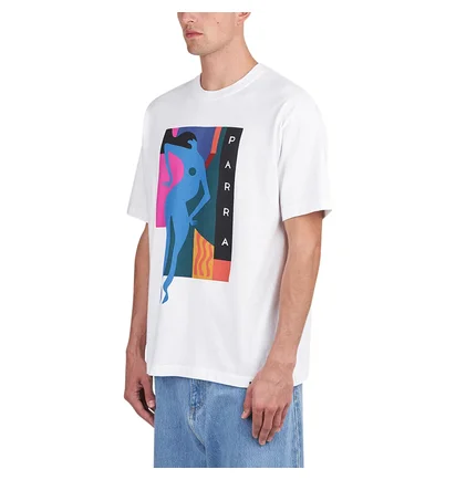 by Parra Beached and Blank T-Shirt (Weiß)