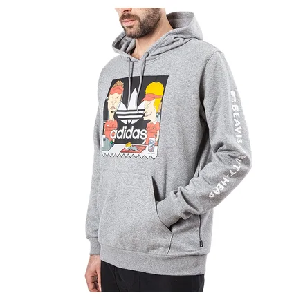 adidas x Beavis & Butthead Hoodie (Grau)
