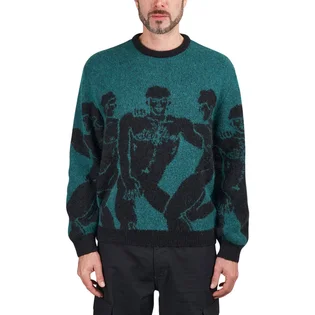 Carne Bollente B.F.F. Sweater (Grün / Schwarz)