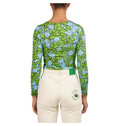 Carne Bollente Under The Leaves Longsleeve (Grün / Blau)