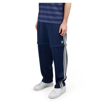 adidas x Pop Trading Company Bauer Track Pants (Navy / Weiß)