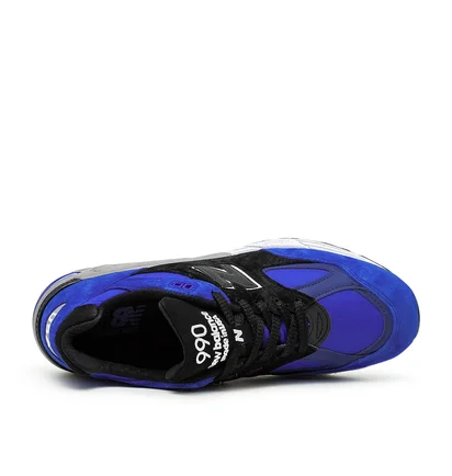 New Balance M990 v2 Made in USA (Blau / Schwarz)
