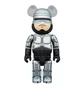 Medicom 1000% Robocop Be@rbrick Toy (Silber / Schwarz)