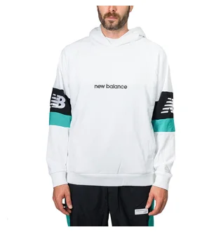 New Balance MT93503 WT NB Athletic Classic Hoodie (Weiß)