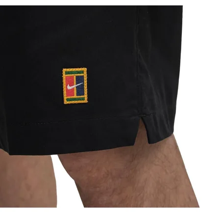 NikeCourt Tennis Shorts (Schwarz)