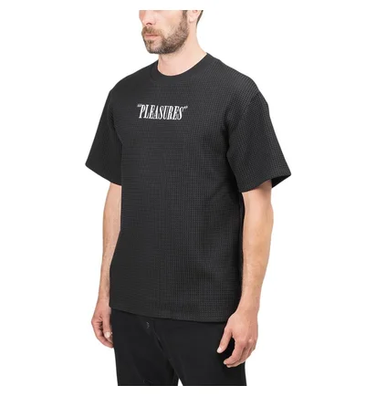 Pleasures Visions Waffle Knit Shirt (Schwarz)