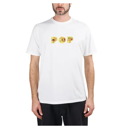 Pop Trading Company Joost Swarte Logo T-Shirt (Weiß)