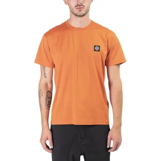 Stone Island Small Logo Patch T-Shirt (Orange)