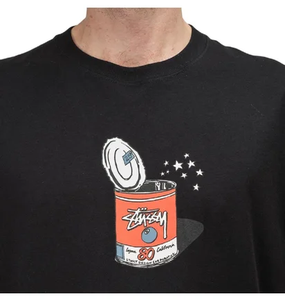 Stüssy Pop Top T-Shirt (Schwarz)