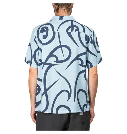 Stüssy Tribal Pattern Shirt (Blau)