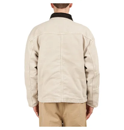 Stüssy Washed Canvas Shop Jacket (Beige)
