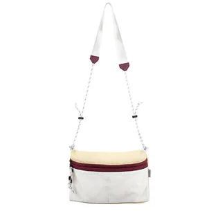 Taikan Sacoche Large Bag (Creme / Weiß / Rot)