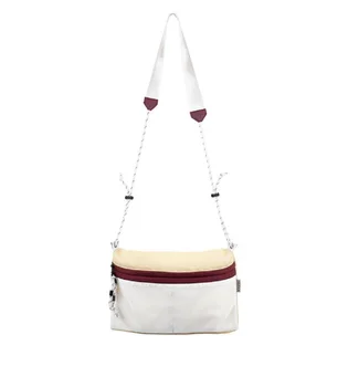 Taikan Sacoche Large Bag (Creme / Weiß / Rot)