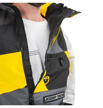 The North Face Steep Tech Vest (Grau / Gelb / Schwarz)