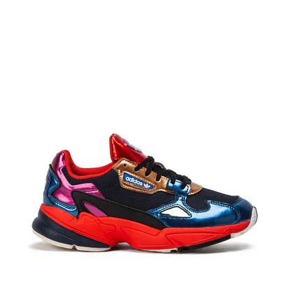 adidas Originals W Falcon (Blau / Rot)