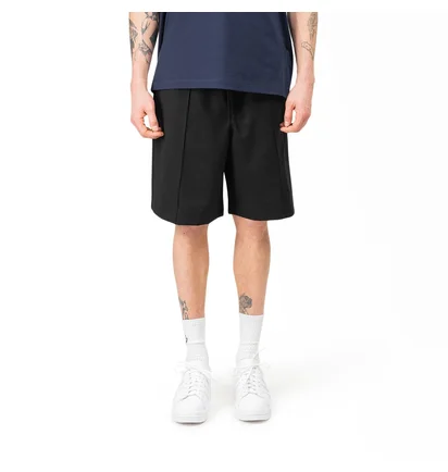 adidas Y-3 Classic Refined Wool Stretch Tailored Shorts (Schwarz)