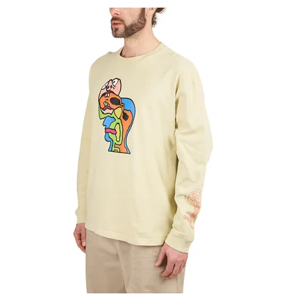 Brain Dead Brain Eater Longsleeve (Beige)