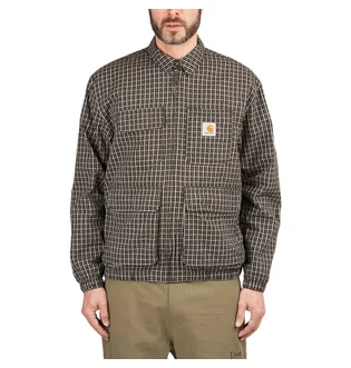 Carhartt WIP Dryden Check Jacket (Dunkelgrün)