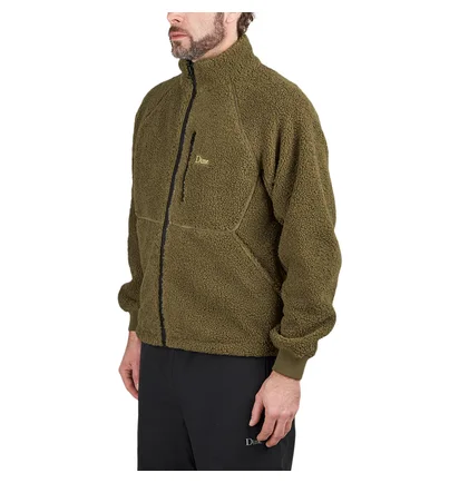 Dime Polar Fleece Sherpa Zip (Braun)