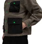 Brain Dead Sherpa Chore Coat (Braun / Schwarz)