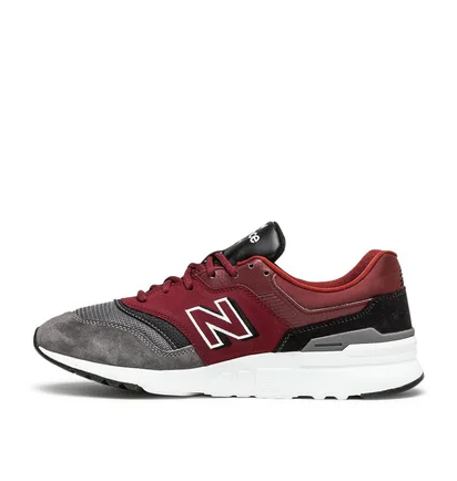 New Balance CM997 HEL (Grau / Rot)